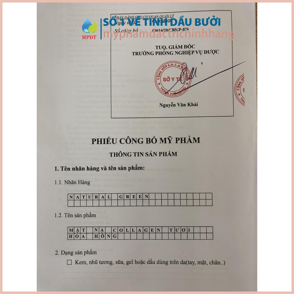 500 gr Mặt nạ hoa hồng collagen làm trắng da, căng bóng và dưỡng ẩm cho làn da