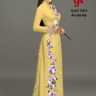 Vải áo dài in hoa