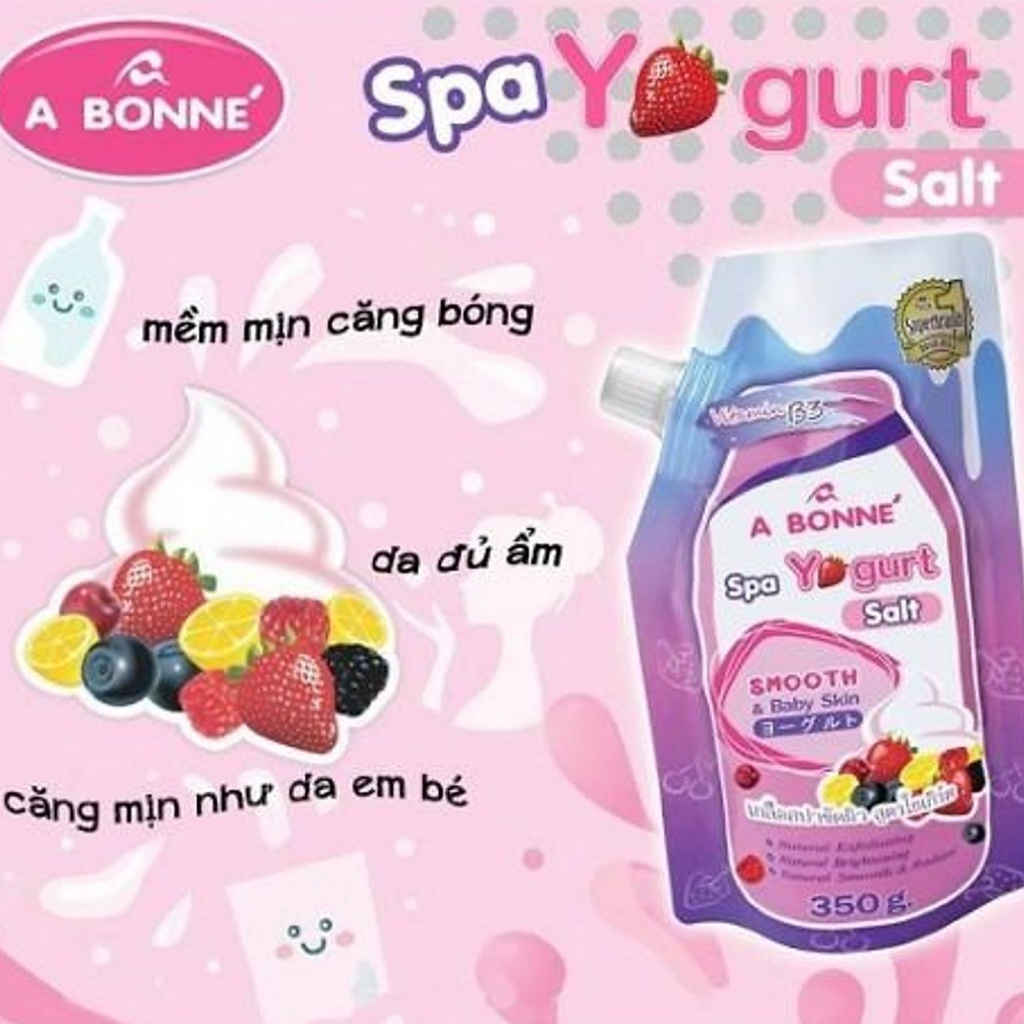 Muối Tắm Trắng Da Tẩy Tế Bào Chết Spa A Bonne Thái Lan 350g