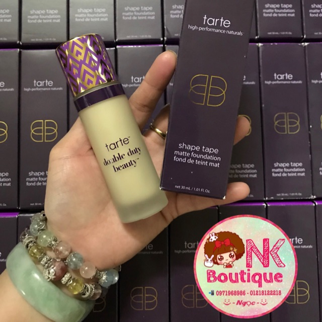 Kem nền Tarte SHAPE TAPE MATTE FOUNDATION