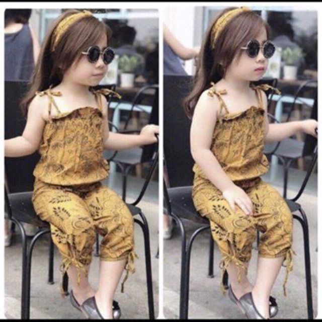 Set bộ bé gái kèm tuban ( ảnh thật）