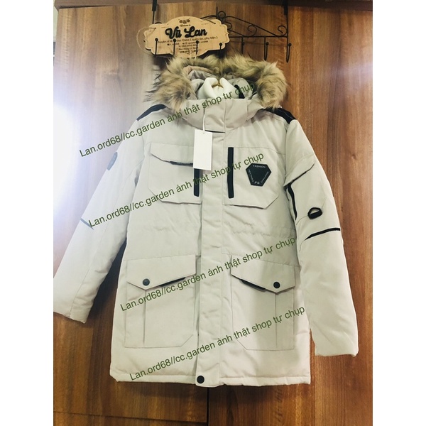 Áo khoác phao parka đại hàn giống running man đồ đôi cho nam nữ đều mặc được