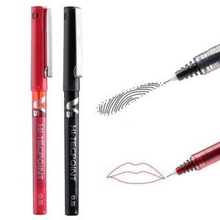 1 đỏ 1 đen Bộ Bút kẻ viền Môi Mày phun xăm