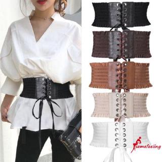 Đai Nịt Bụng Corset Da Pu Có Thể Điều Chỉnh Kích Cỡ