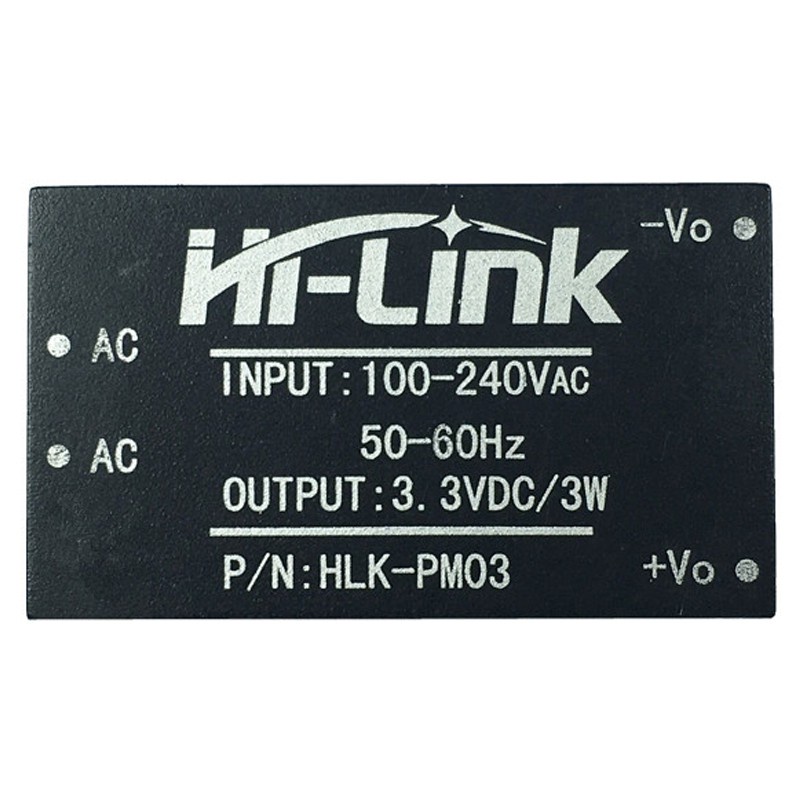 Set 2 Linh Kiện Điện Tử Hi-Link Hlk-Pm03 220v 3.3v 3w