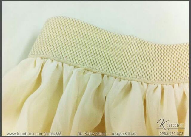 Chân váy voan