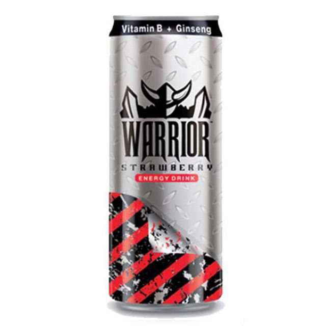 1 thùng tăng lực Warrior dâu 325ml * 24 lon