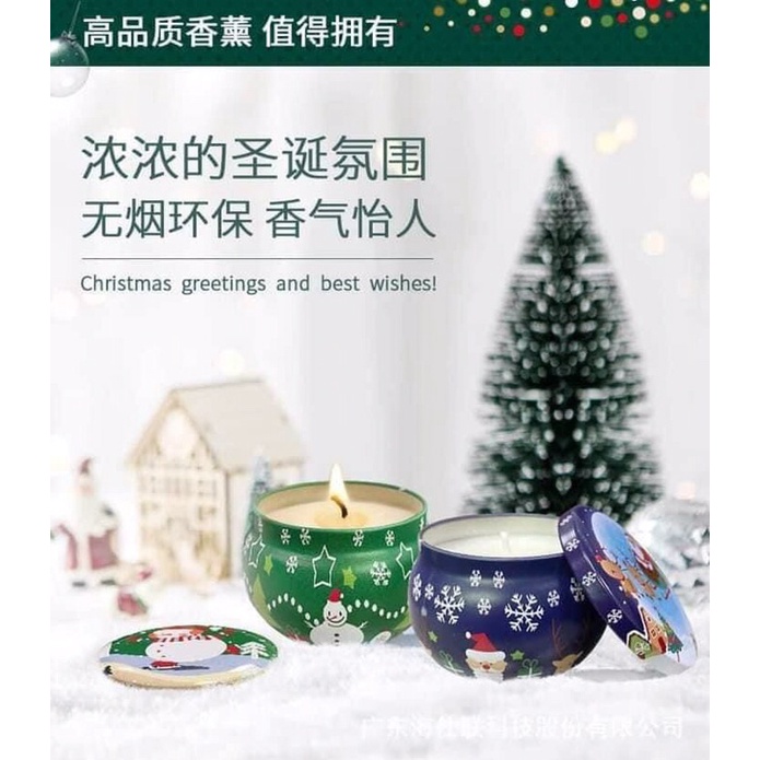 Nến hoa thơm Noel, Nến thơm các loại