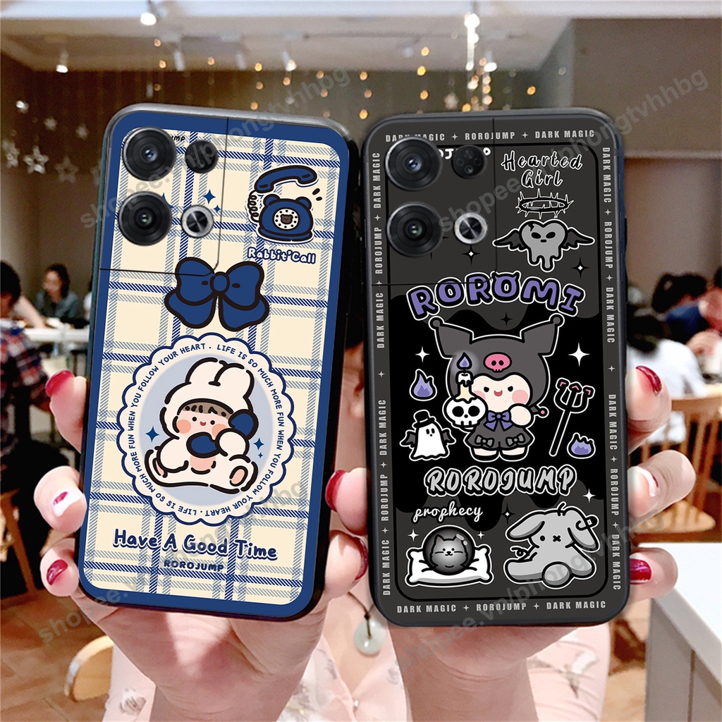 Ốp lưng Oppo Reno 8 4G / Reno 8 5G / Reno 8Z 5G / Reno 8 Pro GẤU bo viền cute nhiều mẫu đặc sắc