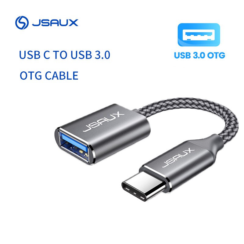 Bộ Chuyển Đổi JSAUX Usb C Sang Usb 3.0 Cho Macbook Pro / Air 2019 2018 2017 Samsung Galaxy S20 S20 + Ultra Note 10 S9 S8