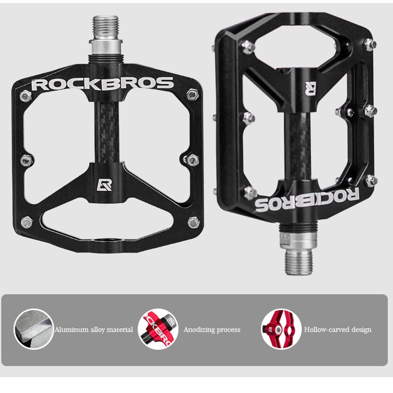 Bàn đạp xe đạp RockBros bằng sợi Carbon cho xe MTB