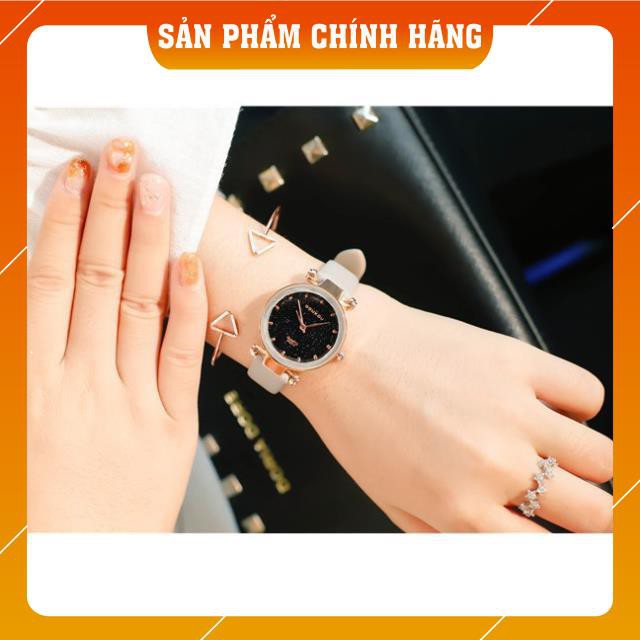 Đồng hồ nữ Doukou 3422 hàng chính hãng dây da mặt sao trời | BigBuy360 - bigbuy360.vn