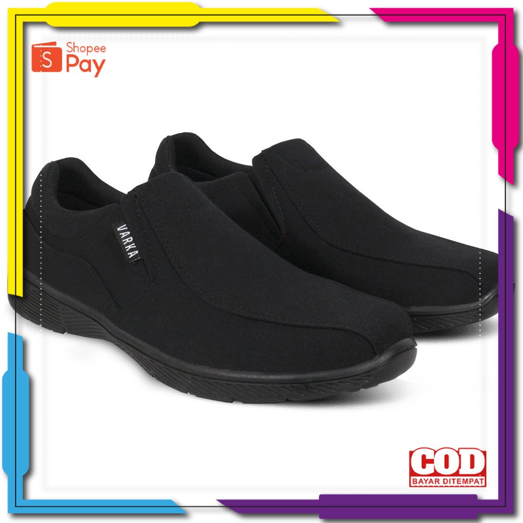 Giày Slip On Màu Đen Chất Lượng Cao Cho Nam Size 37 38 39 40 41 42 43 44 45 / / V 57716