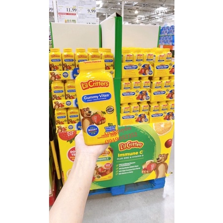 Kẹo dẻo gấu Vitamin Tổng hợp cho bé [Mỹ] Lil Critters Gummy Vites Multivitamin 300 viên [Chính hãng]