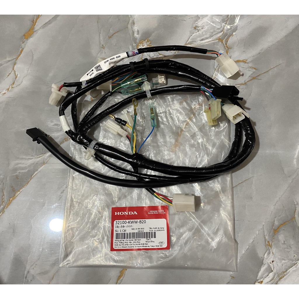 Dây điện chính HONDA WAVE S110, RS110, RSX110. (32100KWWB20)