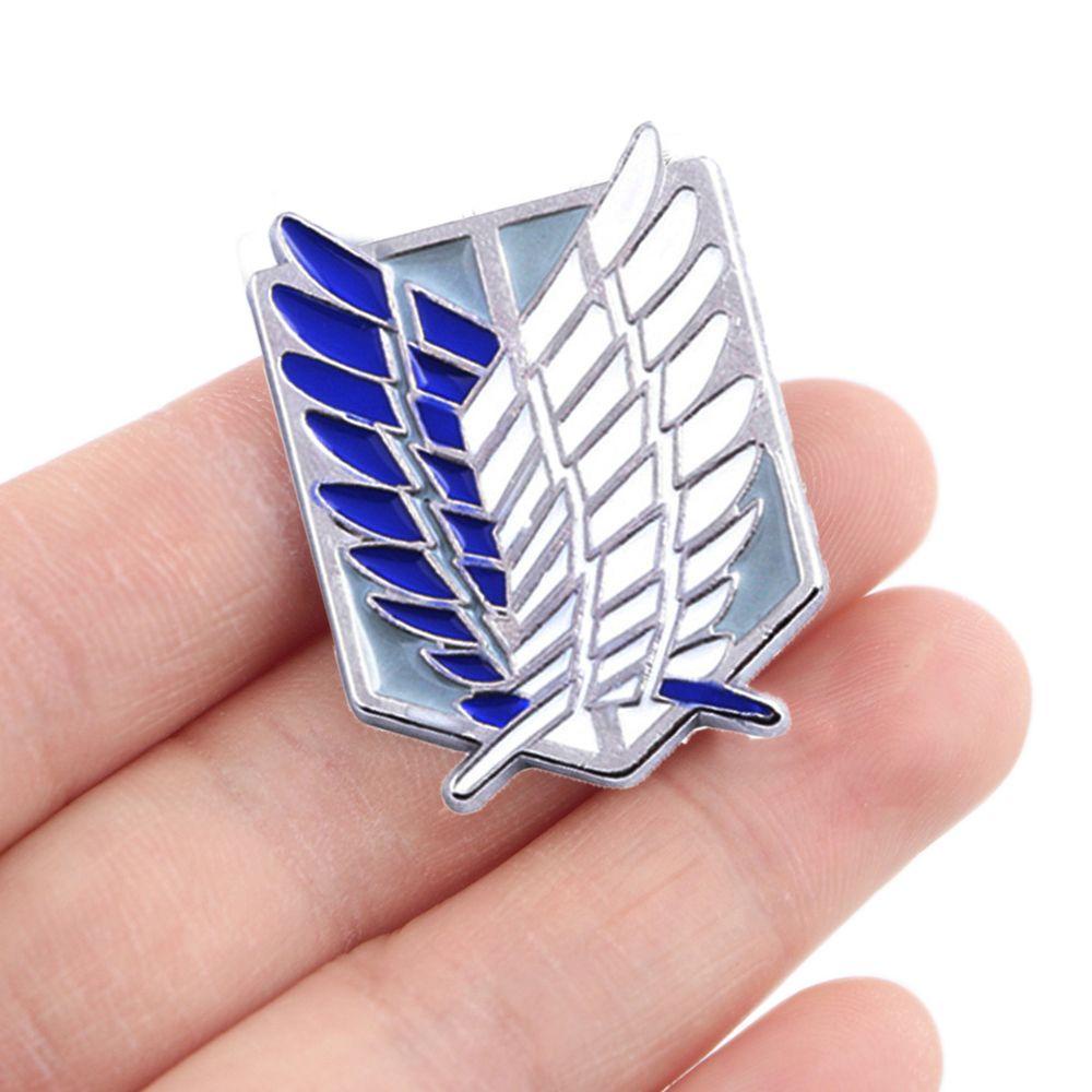 Ghim Cài Áo VANES1 Hình Đôi Cánh Thiên Thần Thời Trang Cho Nam Nữ
