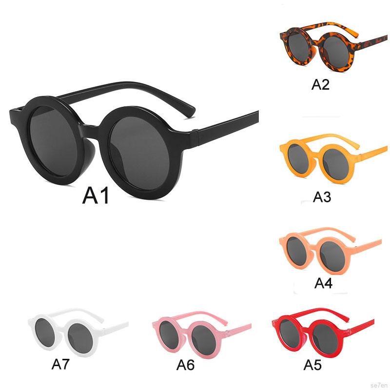 Kính Mát Tròn Kiểu Hàn Quốc Cho Bé 3-12 Tuổi