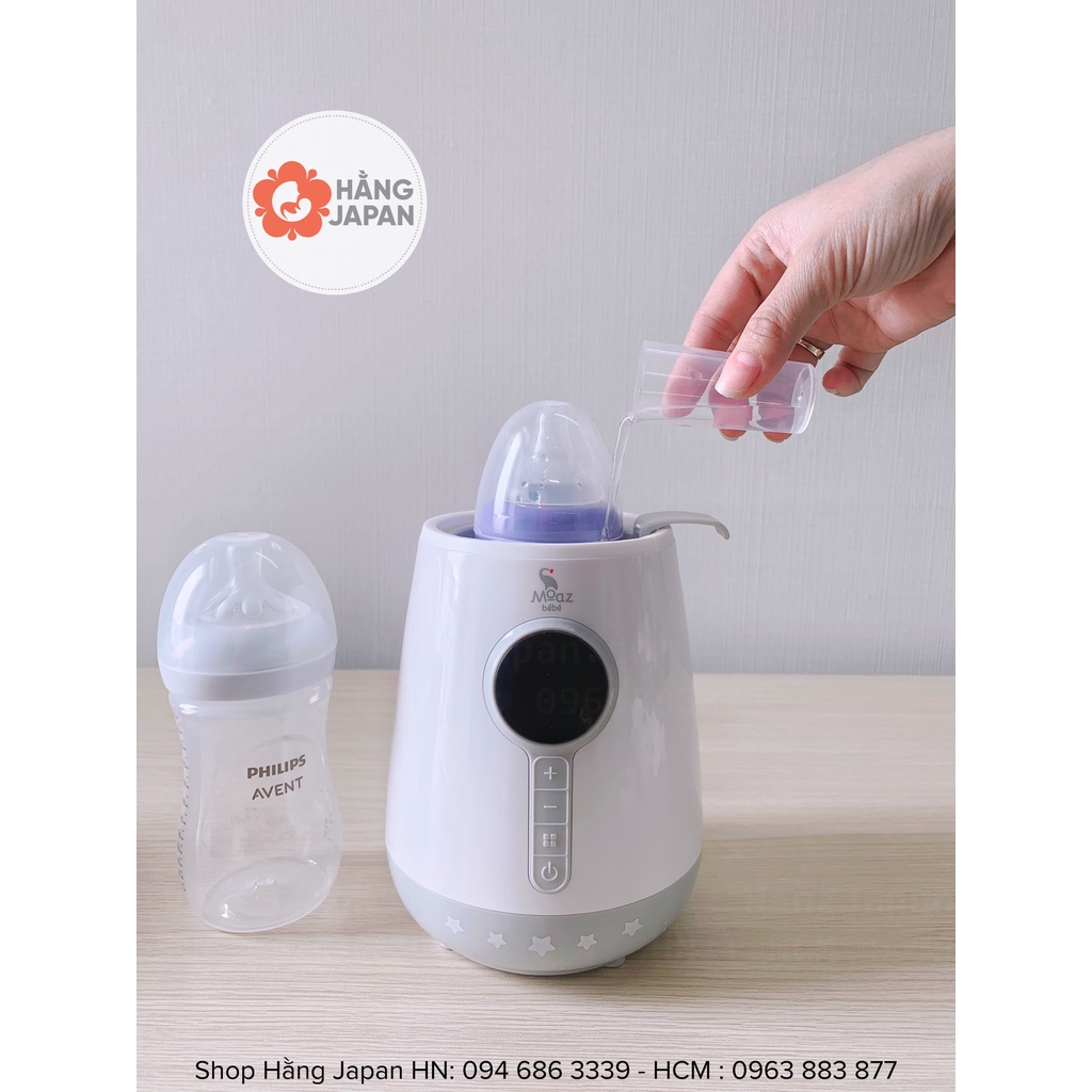 Máy hâm sữa siêu tốc thông minh moaz bebe MB-021 Hàng chính hãng