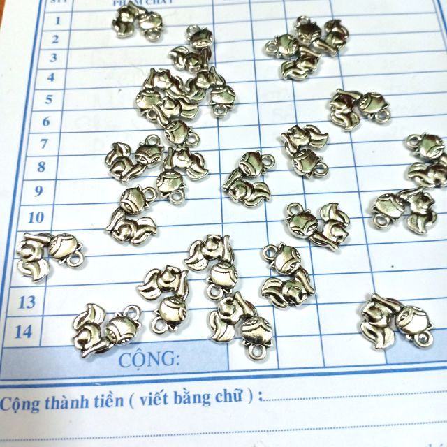 10 mặt hồ ly xi bạc