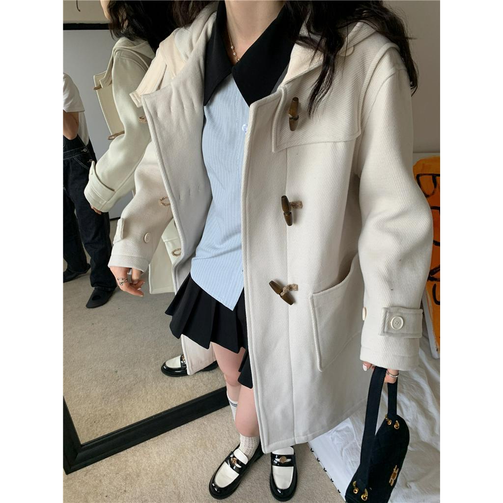 Áo Sơ Mi Kẻ Sọc Dài Tay Màu Sắc Tương Phản Phong Cách preppy 66638