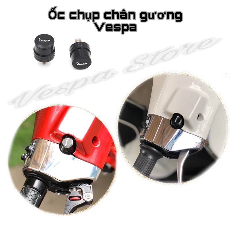 Kính hậu tròn cho Vespa