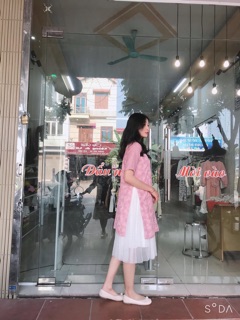 áo dài cách tân( ảnh thật shop chụp)