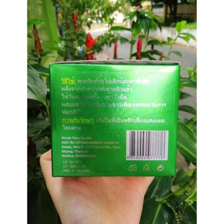 Kem body dưỡng trắng da Body Livy's Thailand Xanh Lá Mẫu Mới 2019