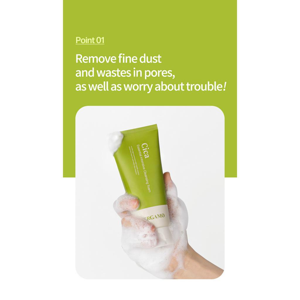 Sữa Rửa Mặt Rau Má Chuyên Sâu Cho Da  Begamo 120ml