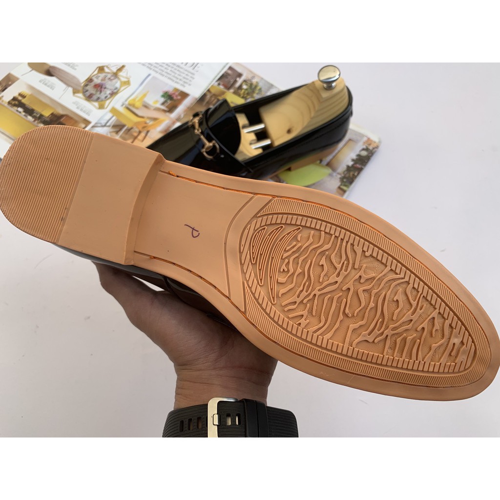 GIÀY TÂY NAM ĐẾ VÀNG KHÓA VÀNG LỊCH LÃM [HÀNG ĐẸP] | BigBuy360 - bigbuy360.vn