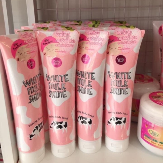 Tẩy tế bào chết Cathy Doll White Milk Shine