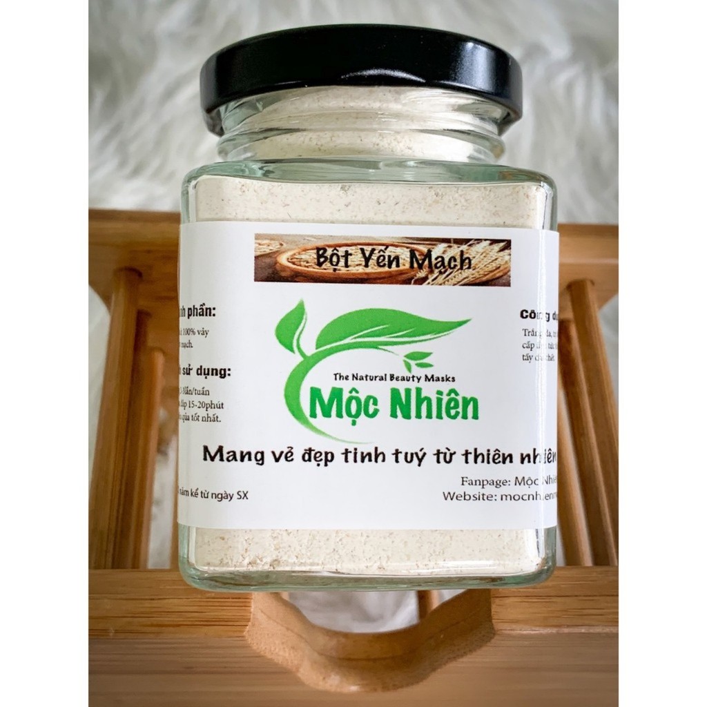 Bột yến mạch Mộc Nhiên 100% nguyên chất (100g)