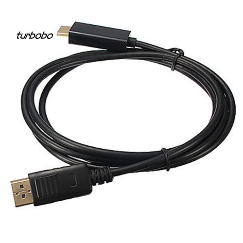 Cáp chuyển đổi chui cắm Display Port DP sang chui cắm HDMI AV chất liệu HD 1080P XL-1.8m dành cho máy tính
