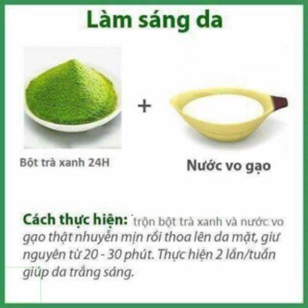 1 Lạng bột trà xanh nguyên chất 100%