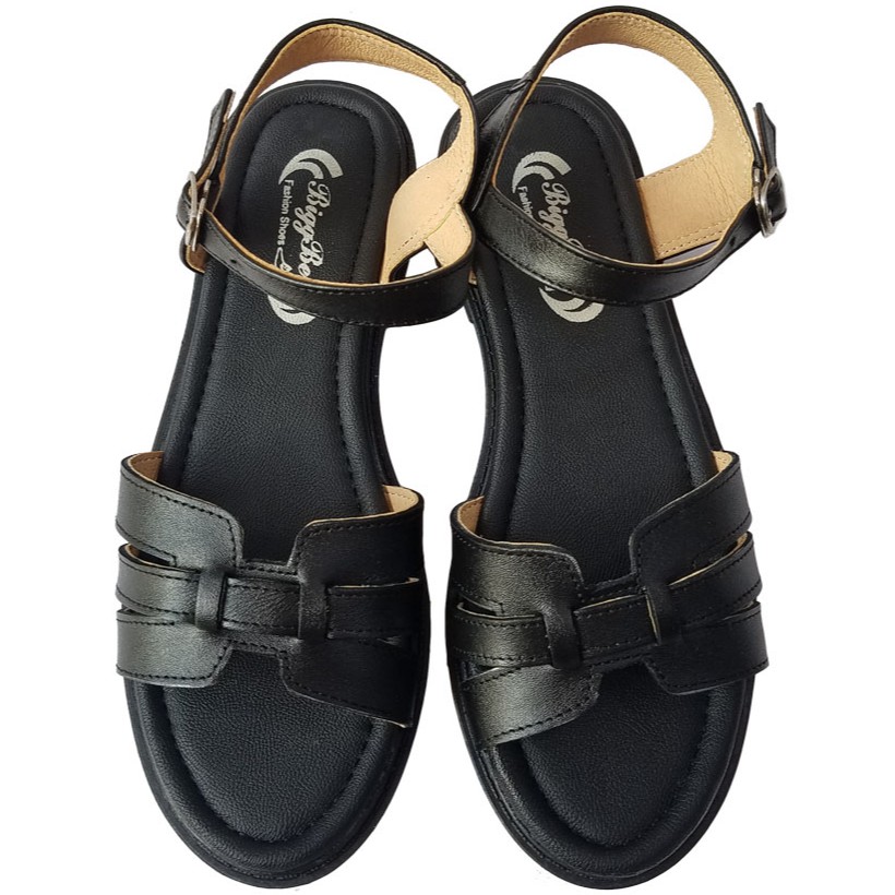 Giày Sandal Nữ Da Bò BIGBEN GCG64