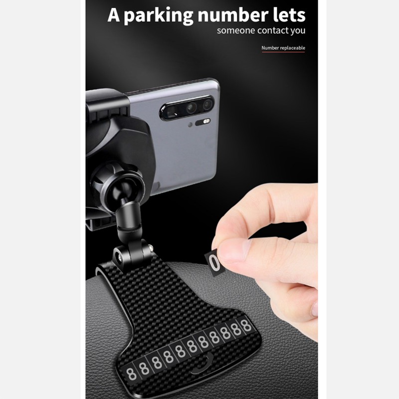 Giá đỡ điện thoại bảng điều khiển bên trong xe ô tô