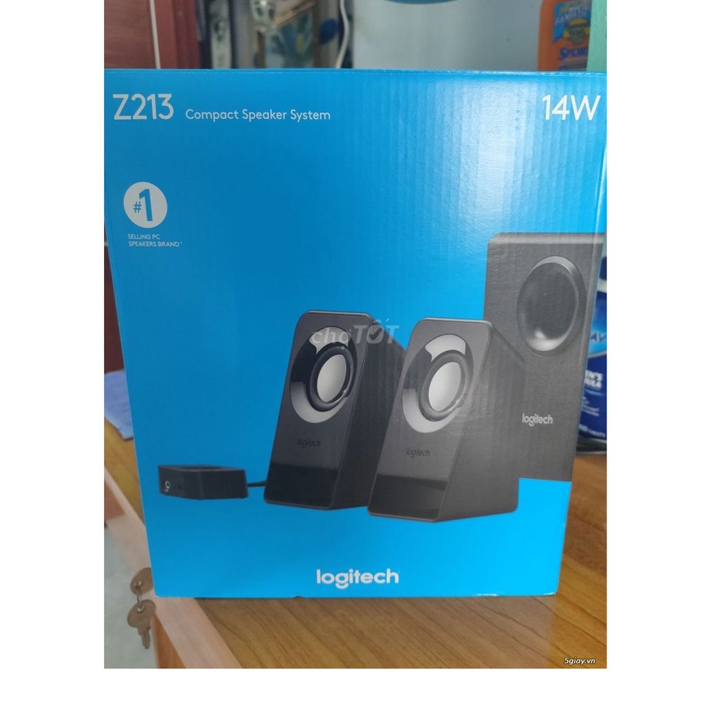 Loa Vi Tính Logitech Z213 2.1 14W - Hàng Chính Hãng