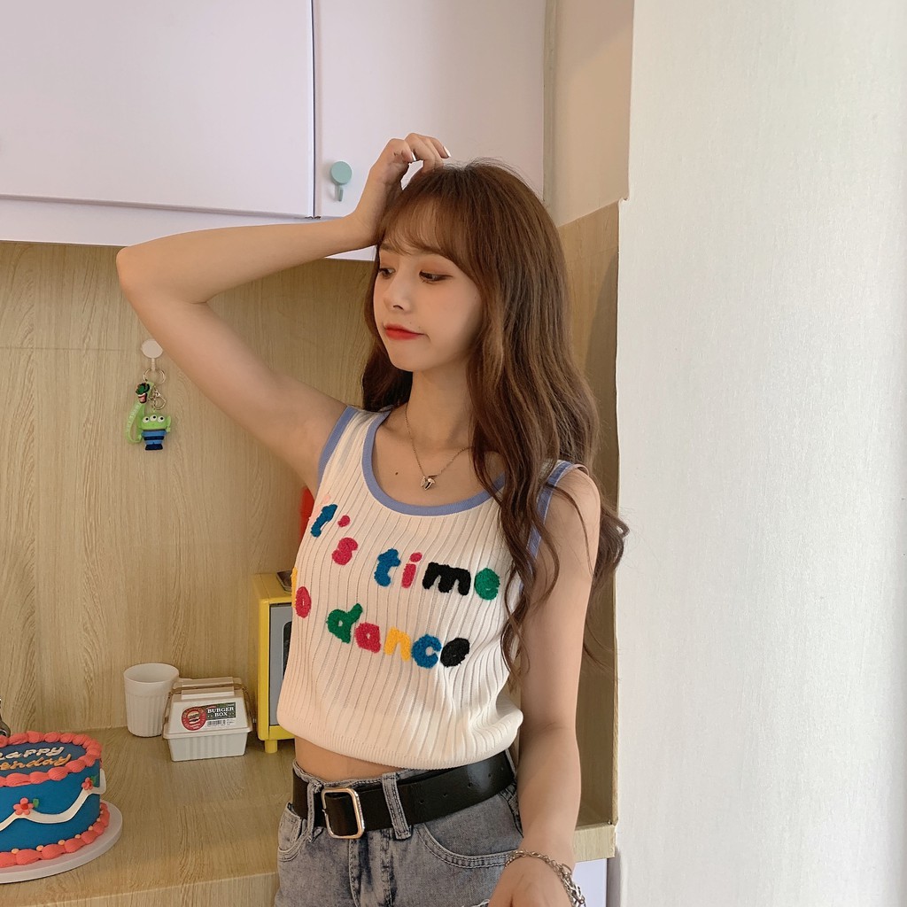 Áo Dệt Kim Không Tay Thời Trang Dành Cho Nữ | BigBuy360 - bigbuy360.vn