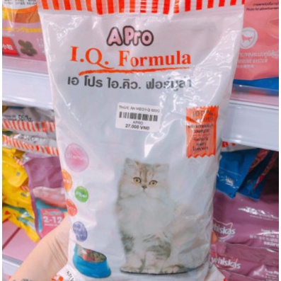 &lt;HẠT CHO MÈO&gt; Thức ăn mèo A Pro I.Q Formula 500g