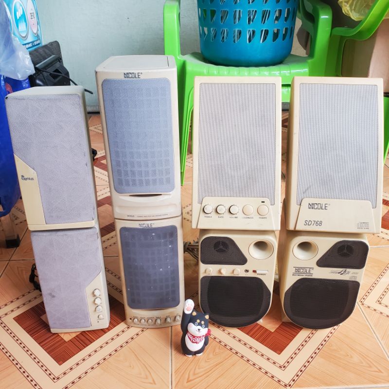 Loa vi tính cổ Nicole,... đủ loại .kienstore726