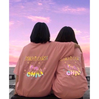 🌞Áo Thun Form Rộng Ngựa Unicorn Dễ Thương