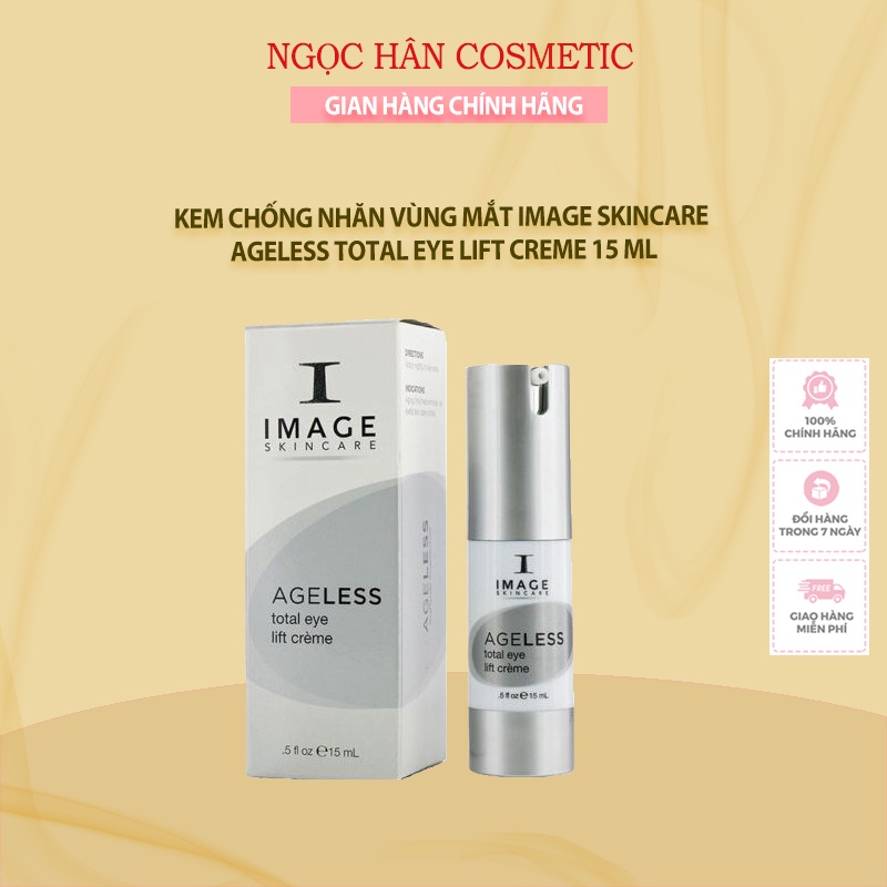 Kem chống nhăn vùng mắt Image Skincare Ageless Total Eye Lift Creme 15 ml