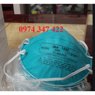 Khẩu trang 3M 1860 N95 DIỆT VIRUTS