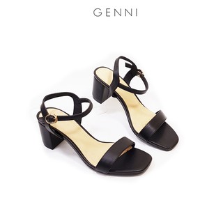 Sandal da lỳ gót trụ 5p ge247 - genni