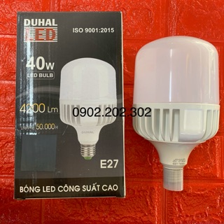 Bóng Led Công Suất Cao 40W. Thân Nhôm đúc!