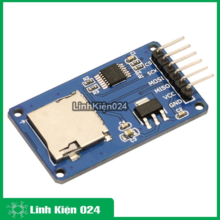 Module Đọc Thẻ Nhớ Micro SD/Micro SDHC SPI