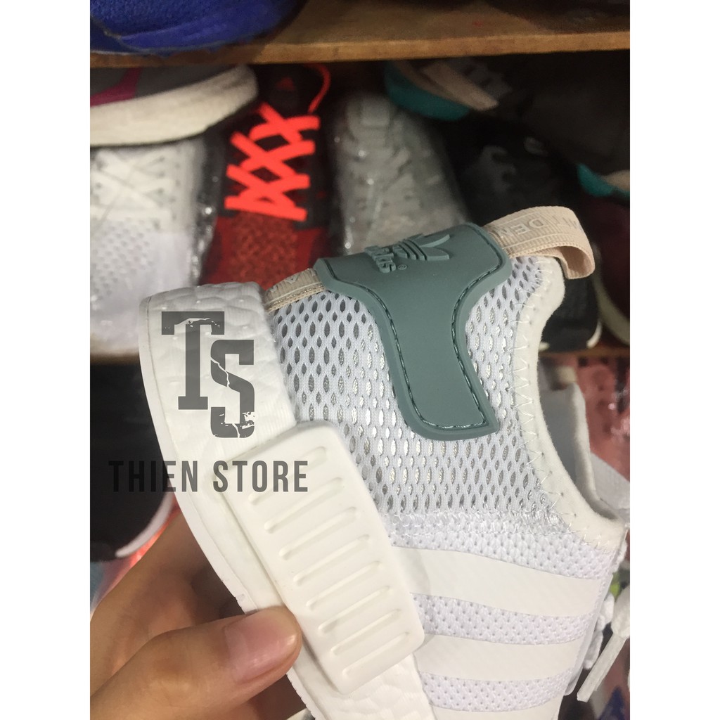 Giày NMD R1 Trắng ( giày adidas NMD Tactitle Green)