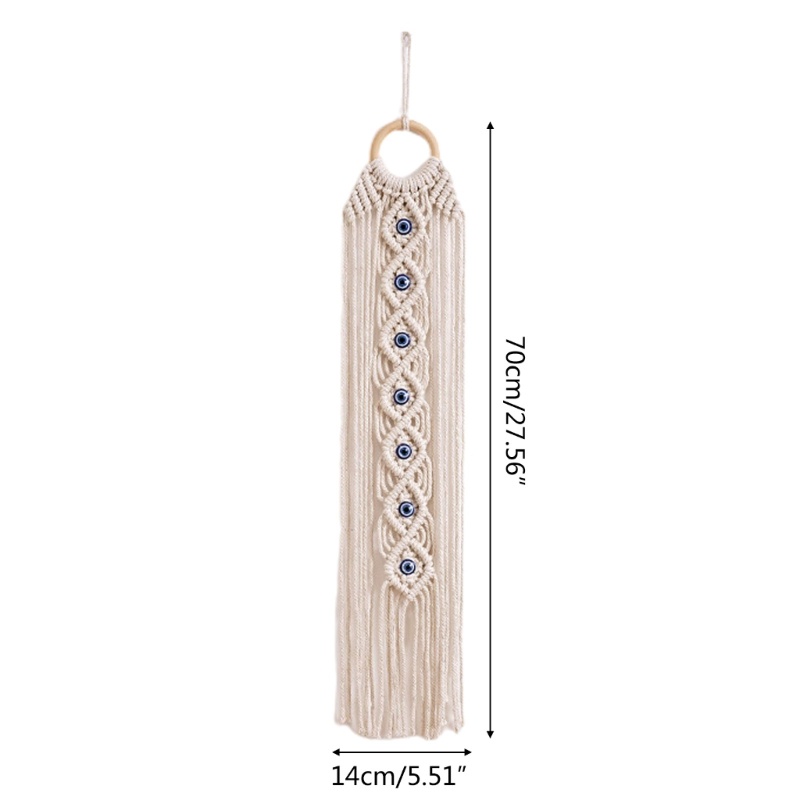 Phụ Kiện Treo Trang Trí Nhà Cửa Phong Cách Bohemian 14x70CM