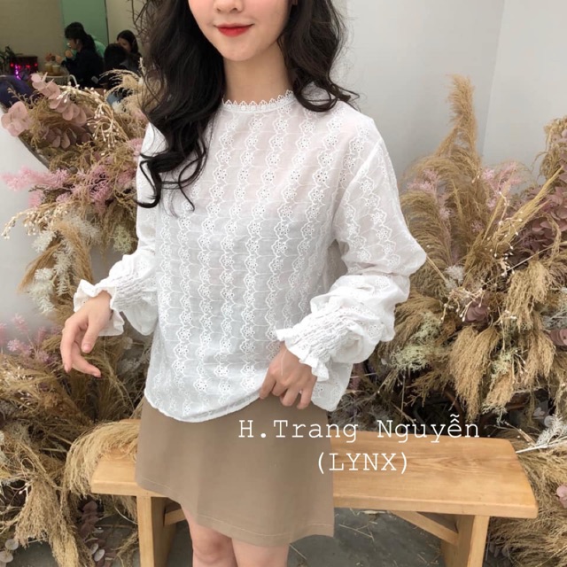 Áo sơ mi bánh bèo