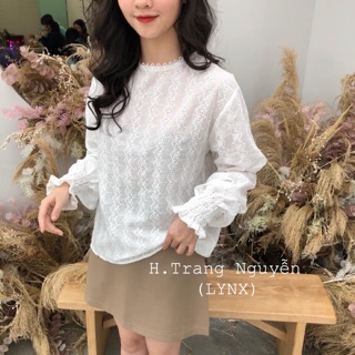 Áo sơ mi bánh bèo