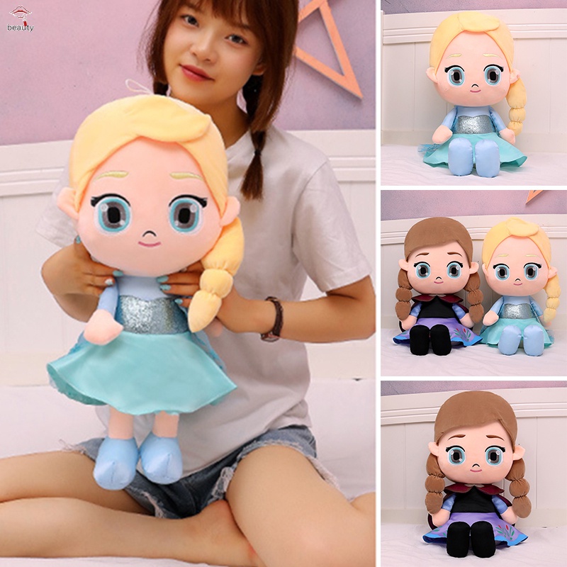 Đồ chơi nhồi bông Hình Công Chúa Elsa Anna Trong Phim Frozen